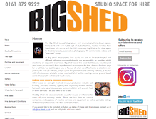 Tablet Screenshot of big-shed.co.uk